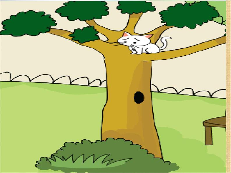 小学英语外研版1B Unit1 There is a cat in the tree 部优课件第6页