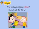 小學(xué)英語外研版2B Unit1 She's listening to the radio 部優(yōu)課件