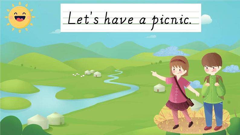 小学英语外研版2B Unit2 We 're having a picnic 部优课件第2页