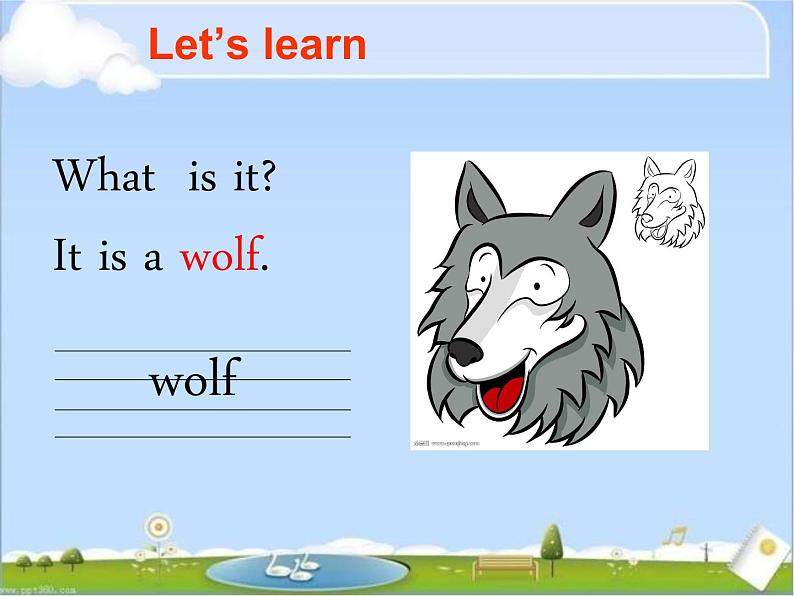 小学英语外研版4B Reading for Pleasure：He shouted Wolf Wolf  部优课件第7页