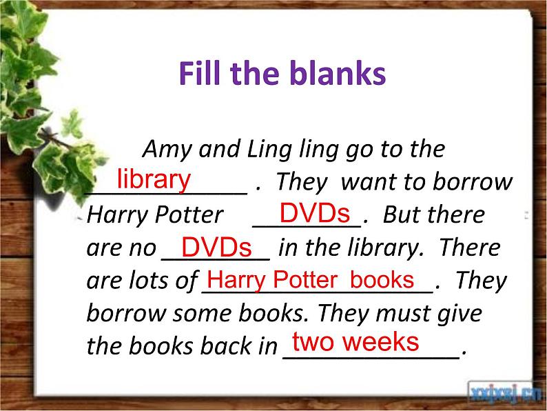 小学英语外研版5B Unit1 Have you got the Harry Potter DVDs Module 3部优课件07