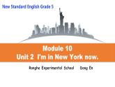 小学英语外研版5B Unit2 I'm in New York now部优课件
