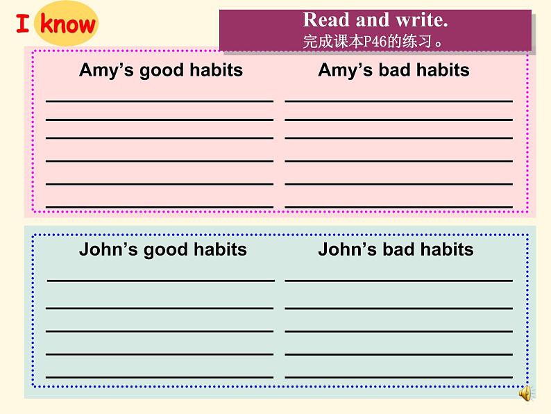 小学英语译林版6B Part A project1 being a good studen 部优课件08