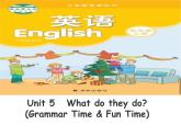 小学英语译林版5A Grammar & Fun time Unit5 What do they do部优课件