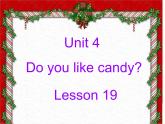 人教精通版小学英语三下 Unit4 Do you like candy？(Lesson19) 课件