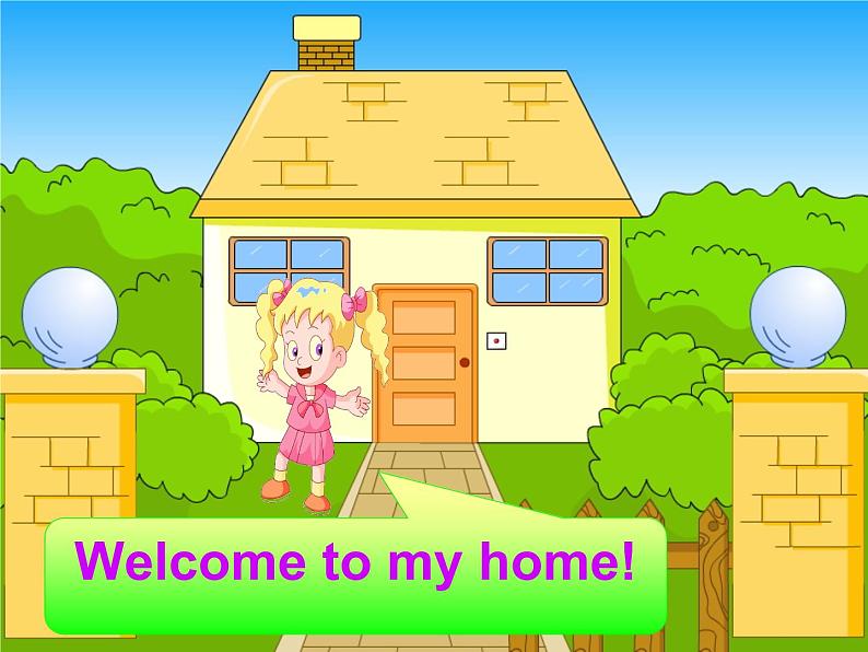 人教精通版小学英语四下 Unit1 Welcome to my new home(Lesson4) 课件第2页