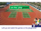 人教精通版小學(xué)英語五下 Unit6 We are watching the games.(Lesson31) 課件
