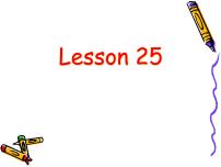 小学英语人教精通版五年级下册Lesson 25授课ppt课件