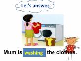 人教精通版小学英语五下 Unit5 I'm cleaning my room.(Lesson28) 课件