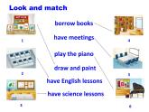 人教精通版小学英语五下 Unit1 Welcome to our school!(Lesson6) 课件