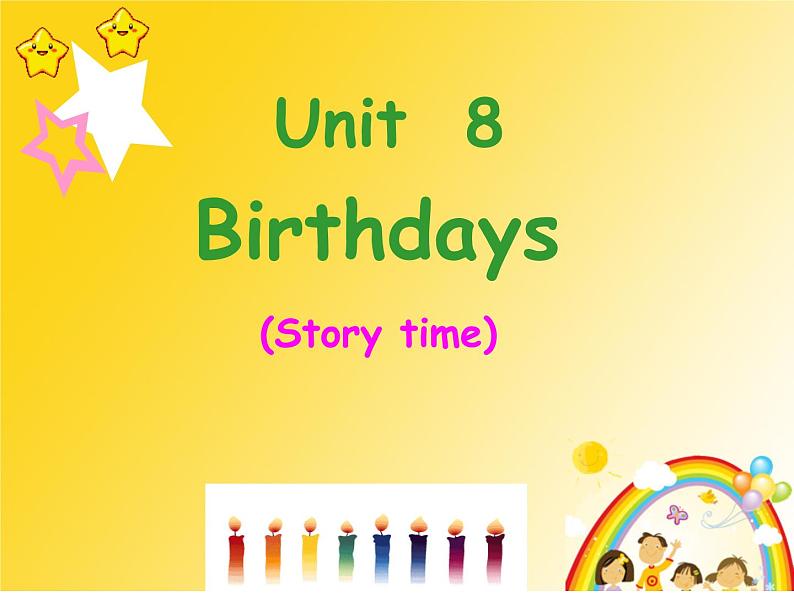 译林版小学英语五下 Unit8 Birthdays(第1课时) 课件第1页