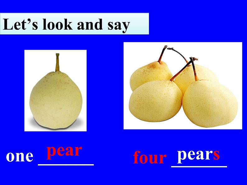 人教版（PEP）三下英语 Unit5 Do you like pears？ partB 课件03