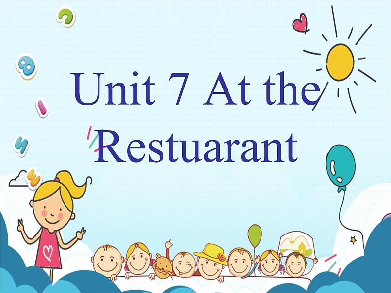 北师大版四下英语 Unit7 At the restaurant Lesson2 课件01