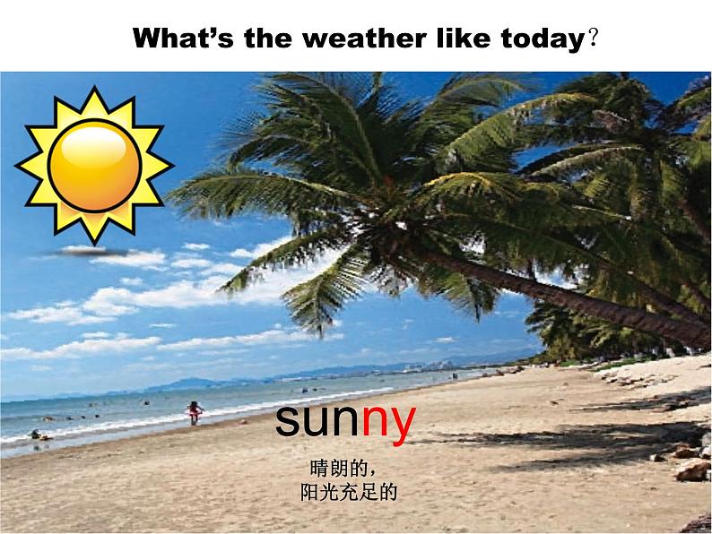 北师大版五下英语 Unit11 Weather Lesson1 课件04