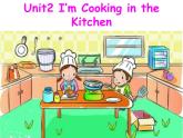 陕旅版小学英语四下 Unit2 I'm cooking in the kitchen partB 课件