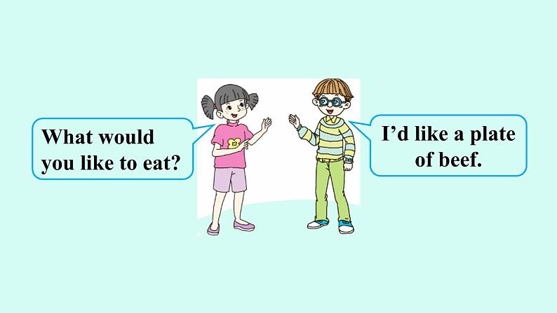 陕旅版小学英语六下 Unit2 What Would You Like？ partB 课件第3页