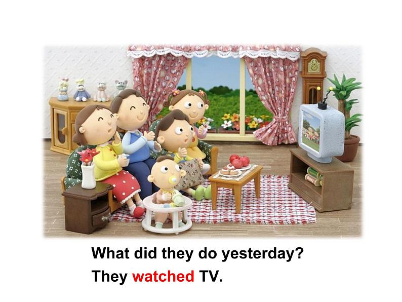 外研版（三起）小学英语五下 M2 U1 She learnt english. 课件第3页