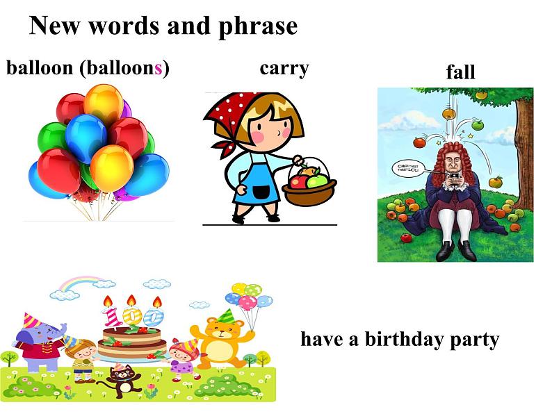 外研版（三起）小学英语六下 Module4 Unit1 The balloons are flying away 课件第6页