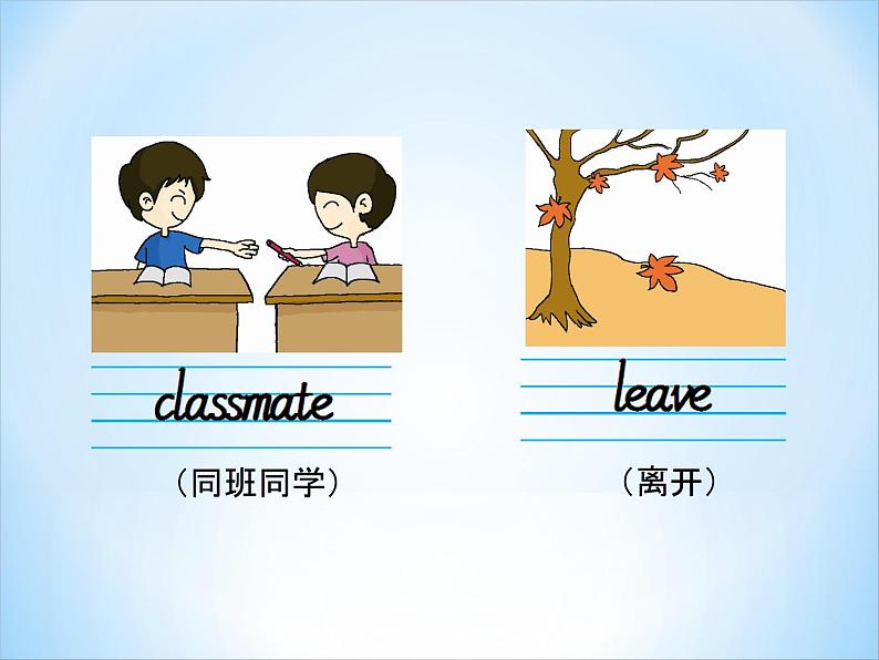 外研版（三起）小学英语六下 Module10 Unit1 We're going to different schools. 课件06