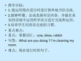 外研版（三起）小学英语六下 Module3 Unit2 The cows are drinking water. 课件