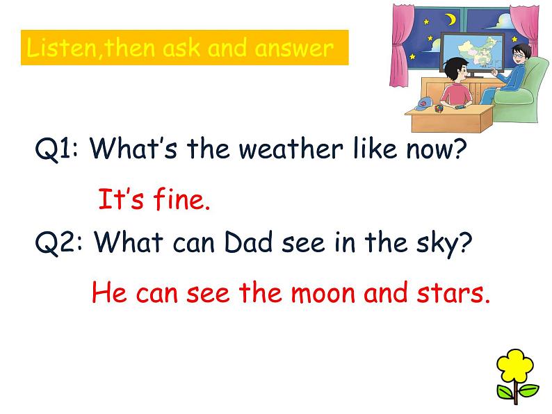 陕旅版小学英语五下 Unit5 What 's the Weather like Today？ partB 课件第6页