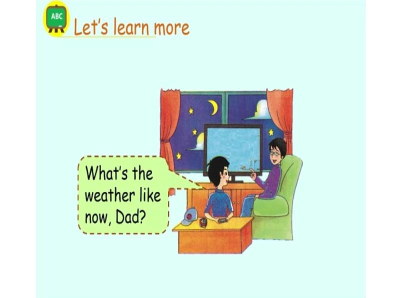 陕旅版小学英语五下 Unit5 What 's the Weather like Today？ partB 课件第7页