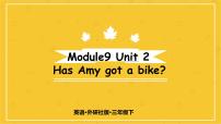 小学英语外研版 (三年级起点)三年级下册Unit 2  Has Amy got a bike?评课ppt课件