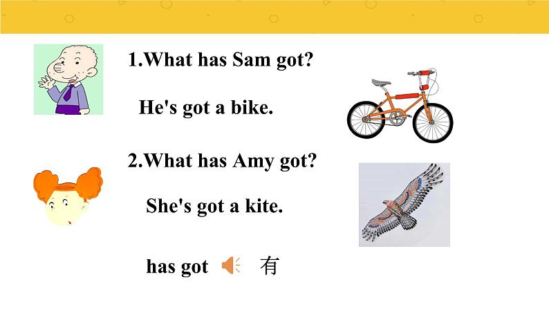 Module 9  Unit 2 Has Amy got a bike？  课件PPT+音视频素材05