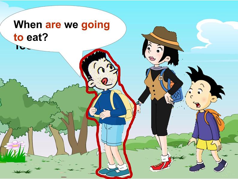 外研版（一起）小学英语六下 M2U1 When are we going to eat？ 课件08