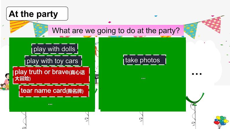 译林版（三起）小学英语六下 Unit5 A party(第4课时） 课件第3页