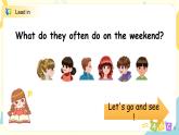 unit2 《My week》第二课时PB Let's learn~group work课件+教案+音频