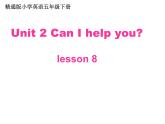 人教精通版小学英语五下 Unit2 Can I help you？(Lesson8) 课件