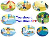 人教精通版小學英語五下 Unit3 We should obey the rules.(Lesson17) 課件