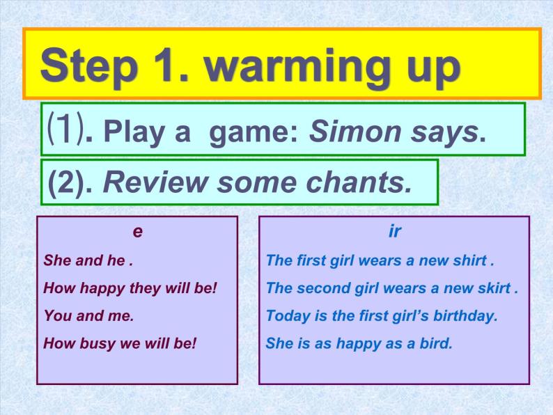 人教精通版小学英语五下 Unit5 I'm cleaning my room.(Lesson26) 课件02