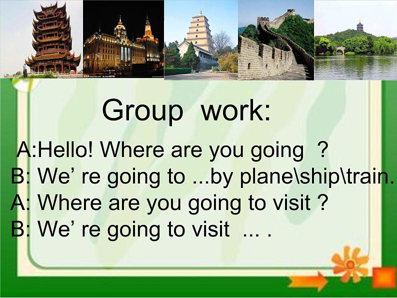 人教精通版小学英语六下 Unit3 We are going to travel.(Lesson14) 课件06