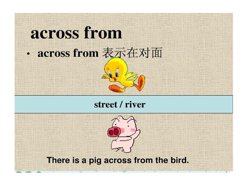 人教精通版小学英语六下 Unit2 There is a park near my home.(Lesson7) 课件08