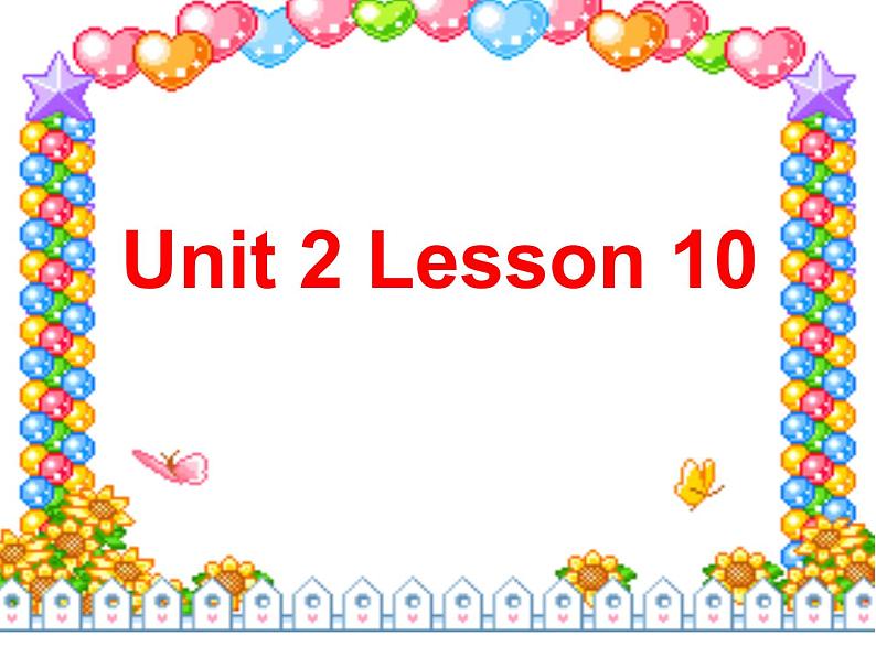 人教精通版小学英语三下 Unit2 I'm in Class One,Grade Three.（Lesson10) 课件01