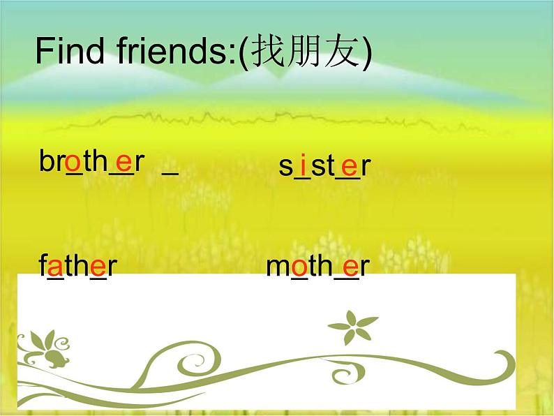 人教精通版小学英语三下 Unit3 This is my father.(Lesson14) 课件07