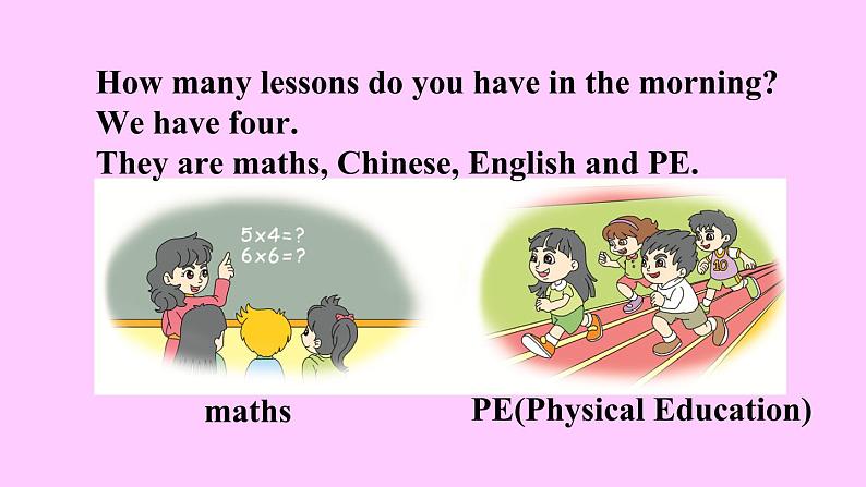 人教精通版小学英语四下 Unit3 What subject do you like best？(Lesson15) 课件02