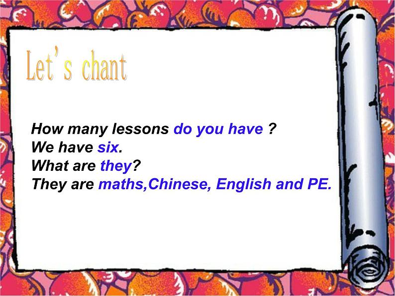 人教精通版小学英语四下 Unit3 What subject do you like best？(Lesson14) 课件02