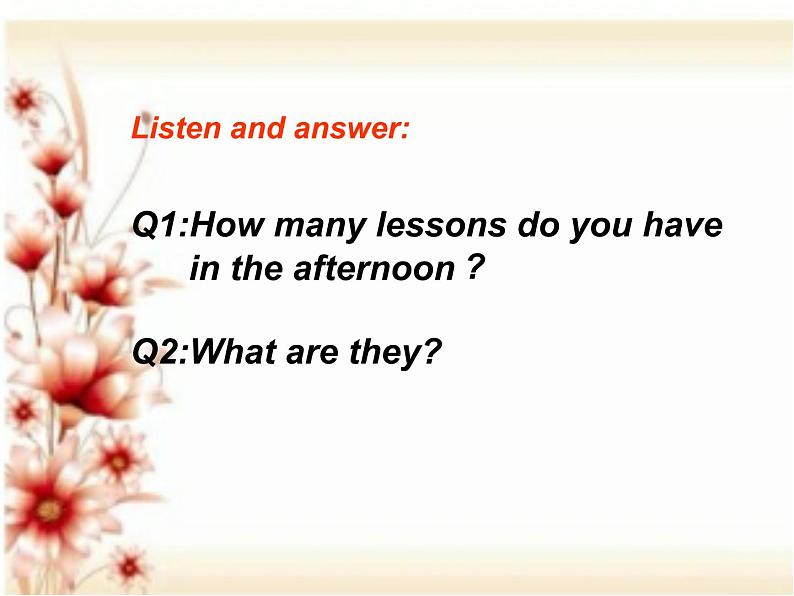 人教精通版小学英语四下 Unit3 What subject do you like best？(Lesson14) 课件05