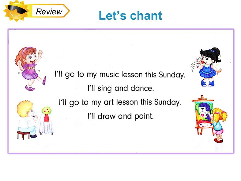 人教精通版小学英语四下 Unit5 What will you do this weekend？(Lesson28) 课件第2页