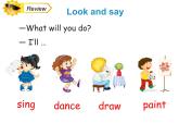人教精通版小学英语四下 Unit5 What will you do this weekend？(Lesson28) 课件