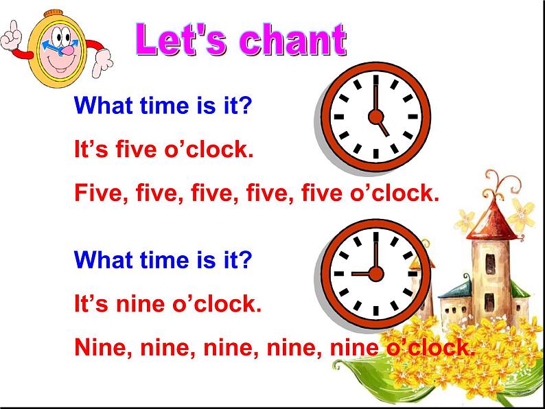 译林版小学英语三下 Unit6 What time is it？(第1课时) 课件04