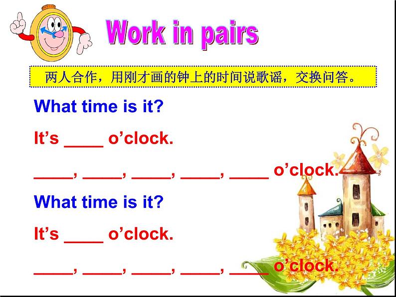 译林版小学英语三下 Unit6 What time is it？(第1课时) 课件05
