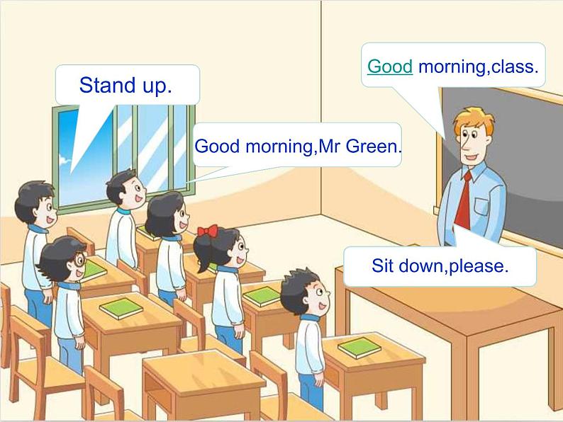 译林版小学英语三下 Unit1 In class(第2课时) 课件第5页