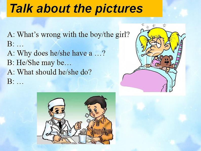 译林版小学英语五下 Unit4 Seeing the doctor(第3课时) 课件02