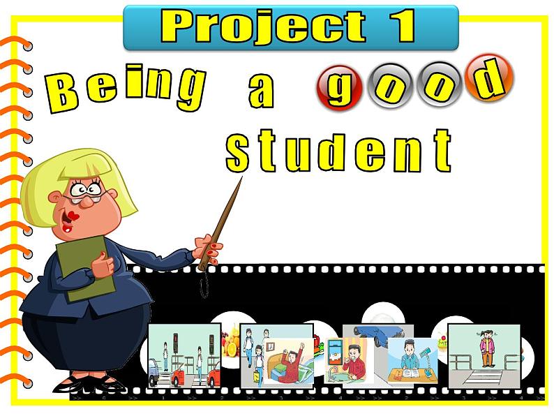 译林版小学英语六下 Project1 Being a good student(第2课时) 课件01