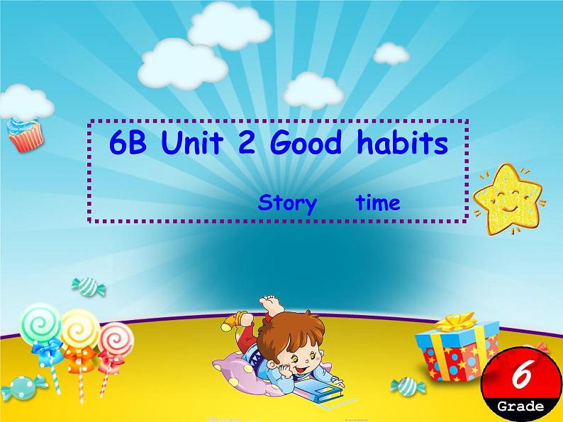 译林版小学英语六下 Unit2 Good habits(第1课时) 课件第1页