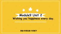 小学英语外研版 (三年级起点)六年级下册Unit 2 Wishing you happiness every day.教学演示课件ppt